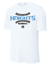 Load image into Gallery viewer, Knights Baseball Laces Apparel (All Apparel Options)ADULT
