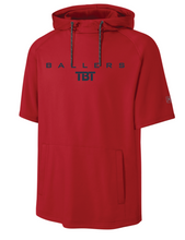 Load image into Gallery viewer, TBT Logo Richardson Charge Fleece Short Sleeve Hoodie (Two Color Options) ADULT
