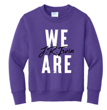 Load image into Gallery viewer, Irvin We Are Crew Sweatshirt (Multiple Color Options) YOUTH

