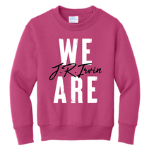 Load image into Gallery viewer, Irvin We Are Crew Sweatshirt (Multiple Color Options) YOUTH
