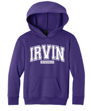 Load image into Gallery viewer, Irvin Collegiate Hoodie (Multiple Color Options) YOUTH
