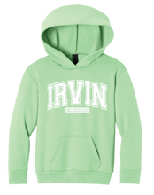 Load image into Gallery viewer, Irvin Collegiate Hoodie (Multiple Color Options) YOUTH

