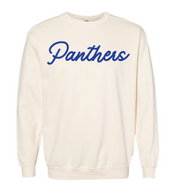 Load image into Gallery viewer, Midlothian High School Script Embroidered Sweatshirt (Multiple Color Options)
