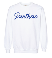 Load image into Gallery viewer, Midlothian High School Script Embroidered Sweatshirt (Multiple Color Options)
