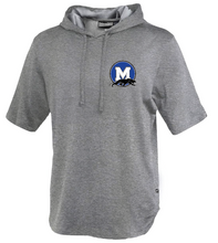 Load image into Gallery viewer, Midlothian High School Logo Short Sleeve Warm Up Hoodie (Multiple Color Options)
