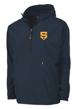 Load image into Gallery viewer, Smash Logo Charles River Pack N Go 1/4 Zip Jacket (Multiple Color Options)
