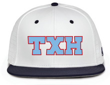 Load image into Gallery viewer, Texas Heaters TXH Puff Logo GameChanger Flat Bill Cap (Fitted)(Multiple Color Options)
