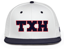 Load image into Gallery viewer, Texas Heaters TXH Puff Logo GameChanger Flat Bill Cap (Fitted)(Multiple Color Options)

