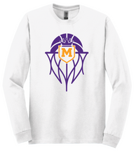 Load image into Gallery viewer, Mercy Prep Basketball Net Apparel WHITE (Two Color Options)(Multiple Apparel Options)YOUTH
