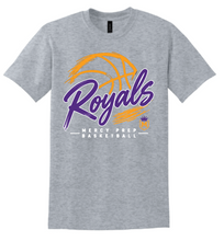 Load image into Gallery viewer, Mercy Prep Basketball Script Apparel BLACK (Two Color Options)(Multiple Apparel Options)YOUTH
