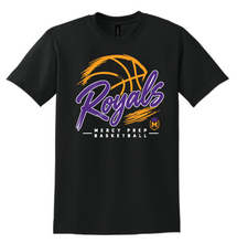Load image into Gallery viewer, Mercy Prep Basketball Script Apparel BLACK (Two Color Options)(Multiple Apparel Options)YOUTH
