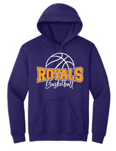 Load image into Gallery viewer, Mercy Prep Basketball Collegiate Apparel PURPLE (Two Color Options)(Multiple Apparel Options)YOUTH

