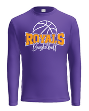 Load image into Gallery viewer, Mercy Prep Basketball Collegiate Apparel PURPLE (Two Color Options)(Multiple Apparel Options)YOUTH
