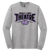 Load image into Gallery viewer, Mercy Prep Theatre Apparel GRAY (Two Color Options)(Multiple Apparel Options)YOUTH
