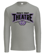 Load image into Gallery viewer, Mercy Prep Theatre Apparel GRAY (Two Color Options)(Multiple Apparel Options)YOUTH
