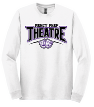 Load image into Gallery viewer, Mercy Prep Theatre Apparel WHITE (Two Color Options)(Multiple Apparel Options)YOUTH
