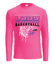 Load image into Gallery viewer, MHS Lady Panthers Basketball Net Apparel PINK (Multiple Apparel Options)
