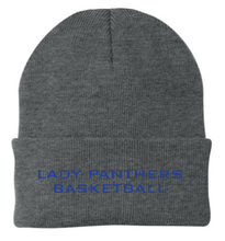Load image into Gallery viewer, MHS Lady Panthers Basketball Cuff Beanie (Multiple Color Options)
