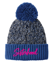 Load image into Gallery viewer, MHS Lady Panthers Basketball Sisterhood New Era Marled Beanie (Multiple Color Options)
