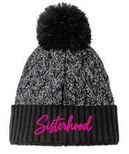 Load image into Gallery viewer, MHS Lady Panthers Basketball Sisterhood New Era Marled Beanie (Multiple Color Options)
