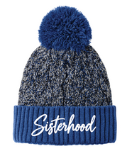 Load image into Gallery viewer, MHS Lady Panthers Basketball Sisterhood New Era Marled Beanie (Multiple Color Options)
