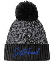 Load image into Gallery viewer, MHS Lady Panthers Basketball Sisterhood New Era Marled Beanie (Multiple Color Options)
