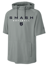Load image into Gallery viewer, Smash Logo Richardson Charge Fleece Short Sleeve Hoodie (Two Color Options) ADULT
