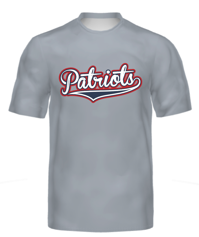 Patriots Baseball Fully Sublimated Practice Jersey