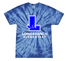 Load image into Gallery viewer, LONGBRANCH TIE DYE LOGO TEE-ADULT (TWO COLOR OPTIONS)
