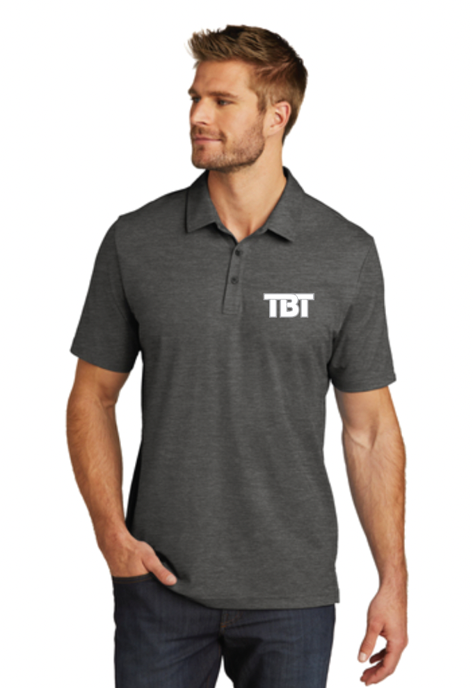 TBT Logo Travis Mathew Oceanside Heather Polo (Multiple Color Options)