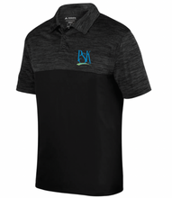Load image into Gallery viewer, PSK Augusta Shadow Tonal Heather Polo (Multiple Color Options)
