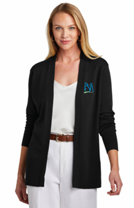 PSK Brooks Brothers Ladies Cotton Stretch Long Cardigan Sweater (Multiple Color Options)