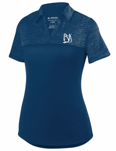 PSK Augusta Ladies Shadow Tonal Heather Polo (Multiple Color Options)